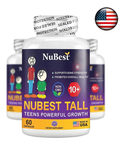 Nubest Tall 10+ Formula De Crecimiento Altura Natural Maxima