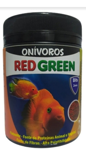 Ração  Maramar Red Green Onivoros 125gr