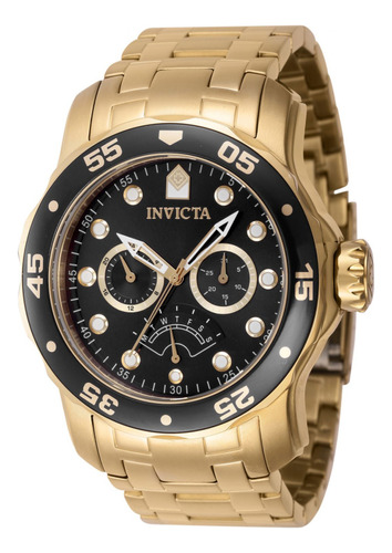 Reloj Para Hombres Invicta Pro Diver 46995 Oro