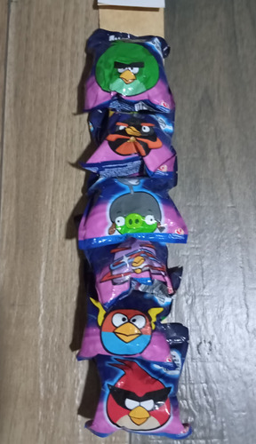 Tira De Llaveros De Angry Birds Space Gamesa Sellados 