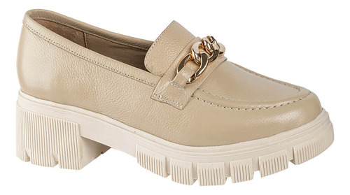 Mocasines Vestir Zayma B-m10 Crema