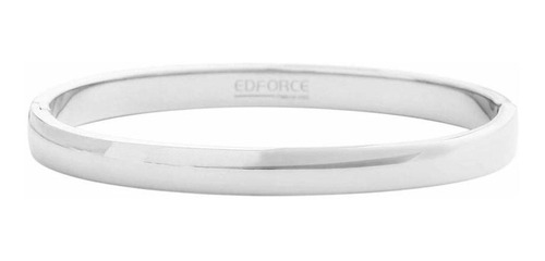 Edforce Brazalete De Acero Inoxidable Para Mujer Chapado En 