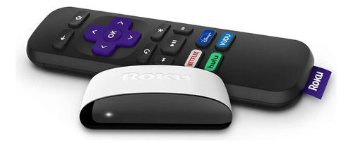 Dispositivo Streaming Roku Premiere 3920 Estandar 4k Blanco