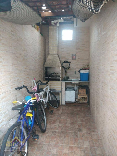 Imagem 10 de 14 de Casa Em Praia Grande, Vila Mirim, Localizado Há 600 Metros Da Praia, Próximo Ao Comércio Local E Futuro Shopping, 2 Dormitórios. - Ca0929