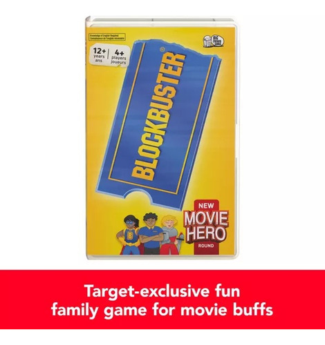 Blockbuster Game: A Movie Hero Round Game New Juego De Mesa