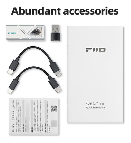Amplificador / Dac De Fone De Ouvido Fiio Ka13 Portátil Usb