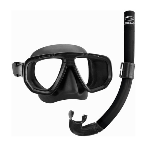 Kit Dua Mergulho Seasub Kit Snoke -snorkel E Oculos Mergulho