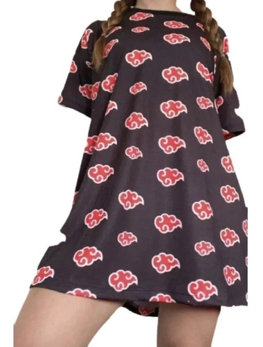 Pijama Remeron Naruto Unisex Akatsuki Hombre Mujer