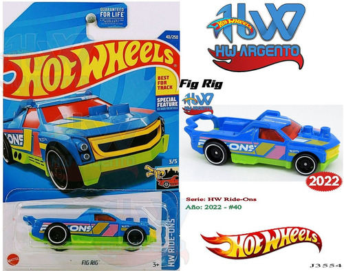 Hot Wheels Hwargento Fig Rig J3554 2022