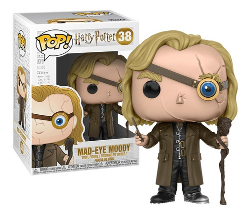 Boneco Funko Pop Mad Eye Alastor Moody 38 - Harry Potter