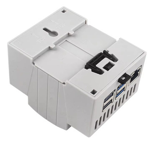Caja Para Raspberry Pi 5 Con Riel Din