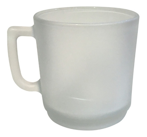 Imagen 2 de 10 de Tazas Para Sublimar Vidrio Esmerilado Caja 6 Unidades