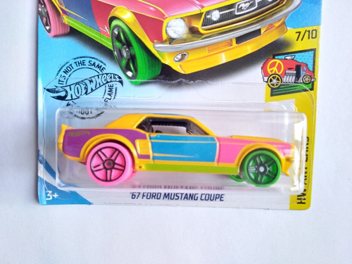 Details about   Hot Wheels 2019 67 FORD MUSTANG COUPE 218/250 HW Art Cars 7/10 Mattel FYC26 