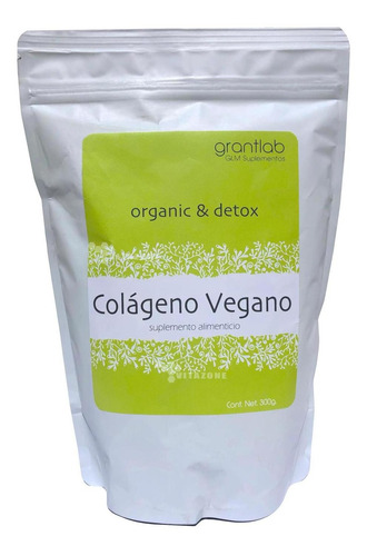 Colágeno Vegano 300 Grs Organic Y Detox