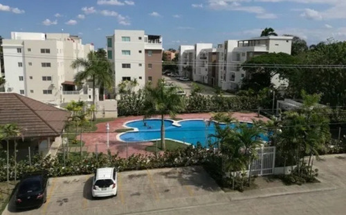 Imagen 7 de 20 de Apartamento En Residencial Con Piscina, Santiago (hfa-230)