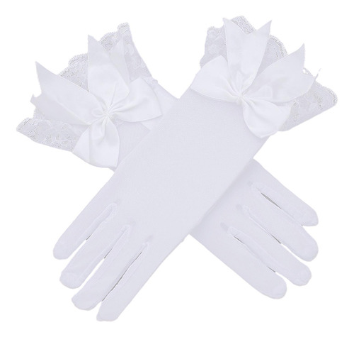 Guantes De Encaje Para Mujer, Hasta La Muñeca, Para Disfraz,