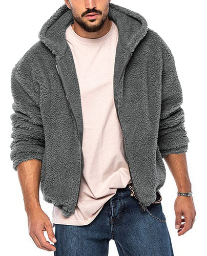 Chaqueta Con Capucha Para Hombre Caliente Casual Moda