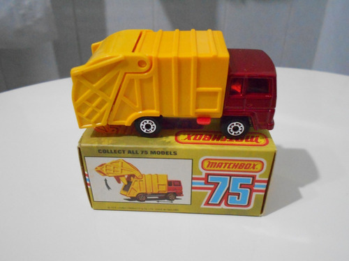 Matchbox - Lesney N° 36 - Refuse Truck - 1979 - C/caja