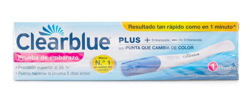 Clear Blue Plus Test Embarazo Lapiz