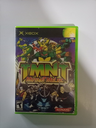 Tmnt Mutant Melee Para Xbox Portada Genérica