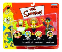 Comprar Playmates The Simpsons Comics Bongo Group Homer Edna & Apu