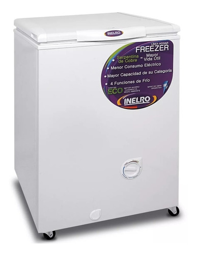 Freezer Inelro Fih130 Horizontal De Pozo Función Dual 135 L 
