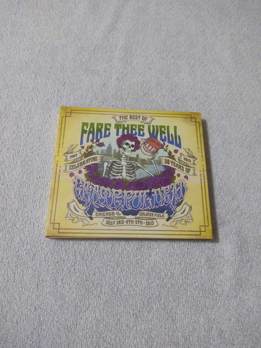 The Grateful Dead The Best Of Fare Three Well Cd Doble Imp 