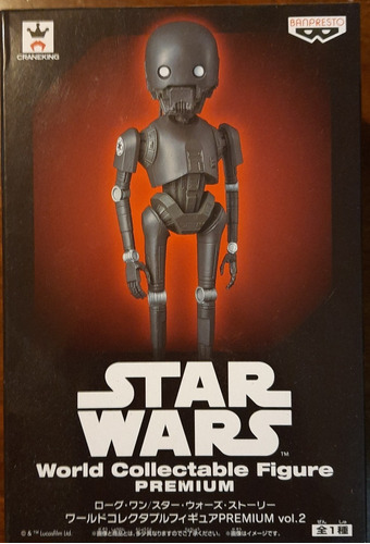 Figura Rogue One Star Wars Collectable Figure Premium K-2so