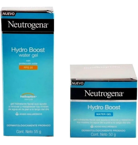 Neutrogena Hydro Boost Fps 25 Dia + Noche Acido Hialuronico 