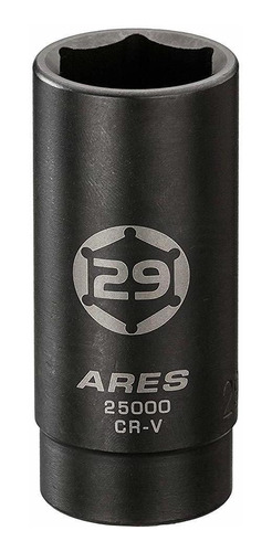 Ares 25008 | 1/2 Pulgadas Drive 6 Point Tuerca De Eje Socket