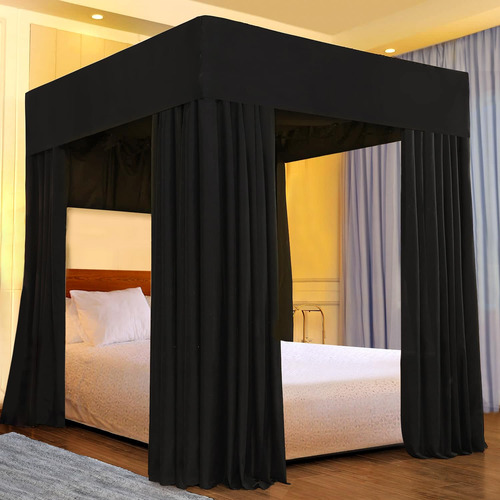 Joylife Juego De Cortinas De Cama Con Dosel Para Cama, Toldo