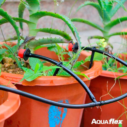 Imagen 2 de 7 de Conector Tee Para Microtubo 1/4 X 5 Unidades Aquaflex