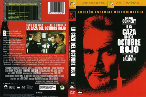 La Caza Del Octubre Rojo - Sean Connery - Dvd