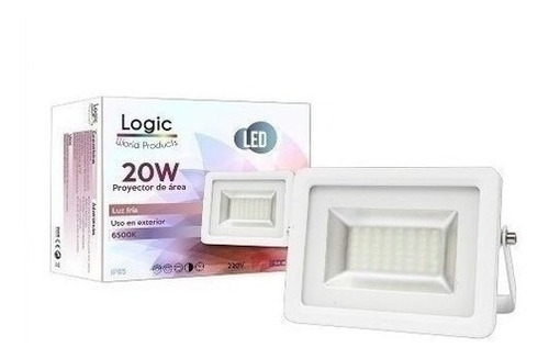 Proyector Led Codigo Logic 20w Luz Fria / Superstore