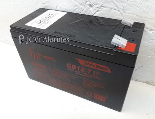 Bateria Secpawer 12v 7ah Estacionária Nobreak Alarme Cerca