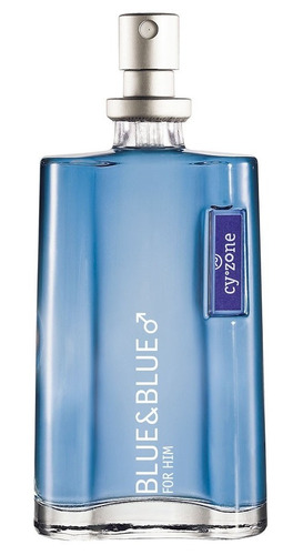 Perfume Hombre Blue & Blue For Him Cyzone 75 Ml