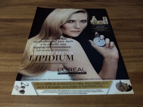 (pg711) Kirsten Dunst * Publicidad L'oreal