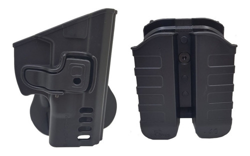 Imagem 1 de 6 de Coudre + Porta Carregador Duplo Externo Polímero G2c Destro