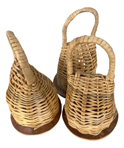 Kit Com 03 Caxixi Para Berimbau, Capoeira E Percussão