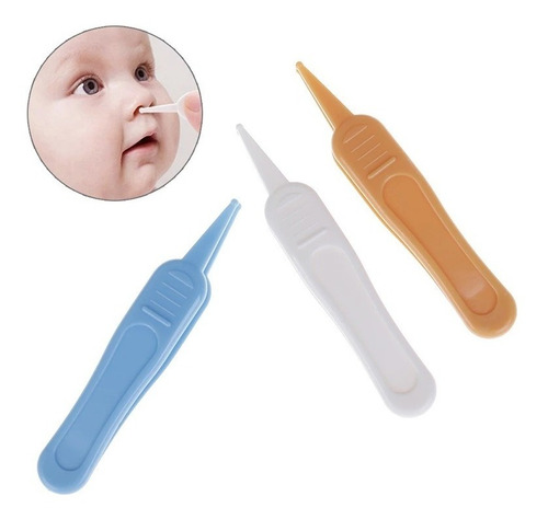 Limpiador Nasal Bebe 2 Pinzas Para Extracción De Moquitos