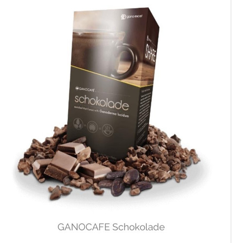 Gano Excel Chocolate Con Ganoderma Lucidum Schokolade Caja.