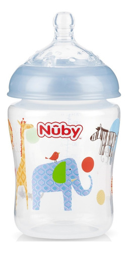 Mamadeira Bebê Anti Cólica Bico Imita O Seio Da Mamãe 270ml