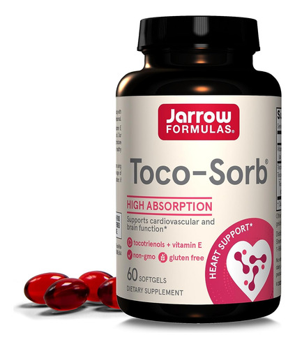 Jarrow Toco-sorb Tocotrienoles Vitamina E X 60 Cáps