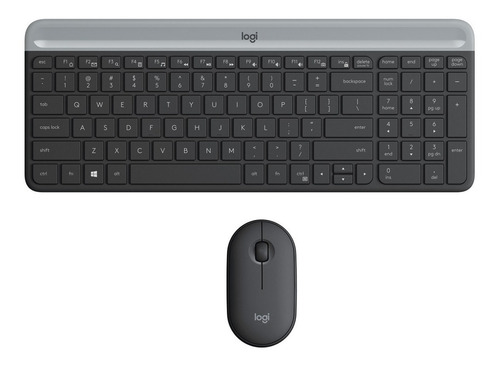 Teclado Y Mouse Logitech Combo Wireless Mk470 Slim - Nuevo