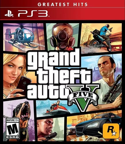 Gta 5 Grand Theft Auto Ps3 Standard Edition Mídia Física em Promoção na  Americanas