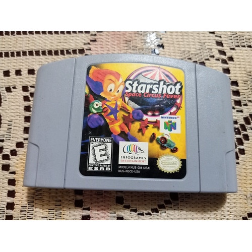Starshot *raro* Para N64 Original En Buen Estado En Español 