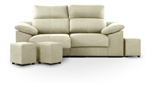 Imagen 3 de 8 de Sillon Sofa 3 Cuerpos Paris Colores La Valenziana Babymovil