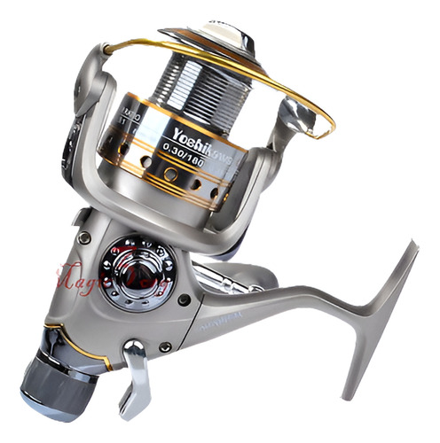 Yoshikawa Spinning Pesca Carrete Cebo-alimentador 10 + 1bb T