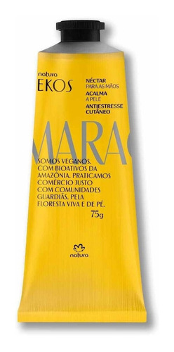 Creme Hidratante Para Mãos Ou Pés Natura Ekos Maracujá 75g