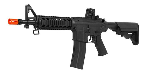 Kit Rifle De Airsoft Spring M4a1 Ris + Pistola Gk V307